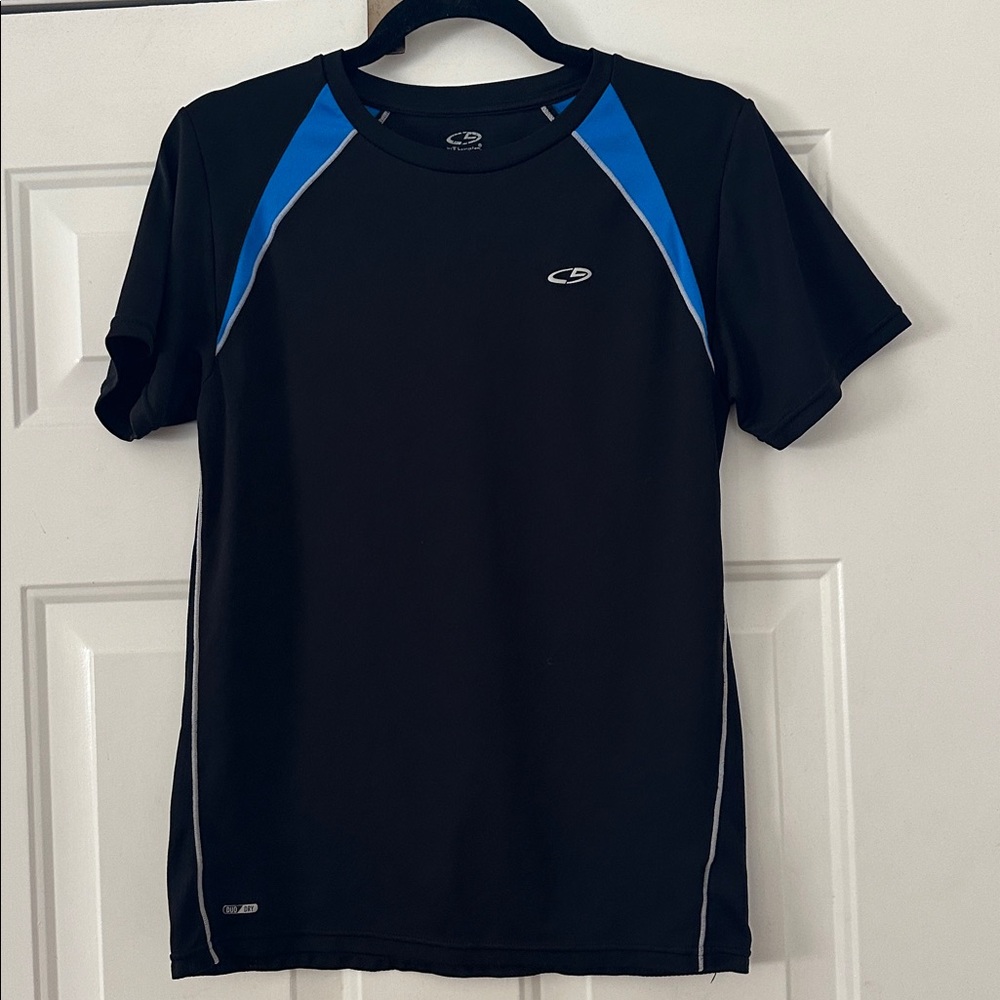 C9 by Champion Short Sleeve Shirt Black Blue